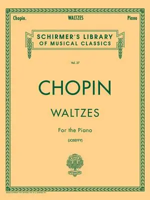 Valses: Schirmer Library of Classics Volume 27 Piano Solo