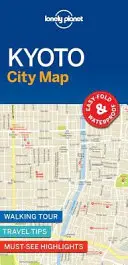 Lonely Planet Kioto - mapa miasta 1 - Lonely Planet Kyoto City Map 1