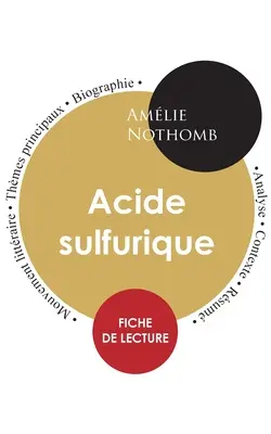 Fiche de lecture Acide sulfurique (tude intgrale)