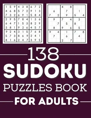 Książka z łamigłówkami Sudoku dla dorosłych - Sudoku Puzzles Book for Adults