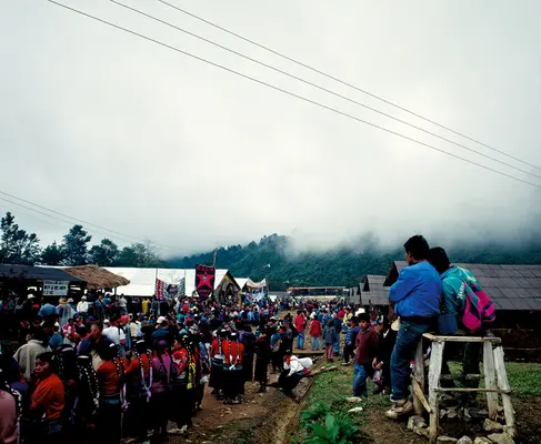 Philippe Bazin, Bruno Serralongue: Encuentro, Chiapas 1996