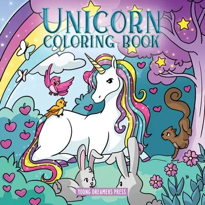 Kolorowanka Jednorożec: Dla dzieci w wieku 4-8 lat - Unicorn Coloring Book: For Kids Ages 4-8