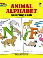 Kolorowanka z alfabetem zwierzęcym - Animal Alphabet Coloring Book