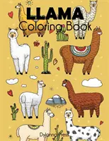 Kolorowanka z lamą - Llama Coloring Book