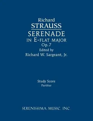 Serenada Es-dur, op.7: partytura studyjna - Serenade in E-flat major, Op.7: Study score