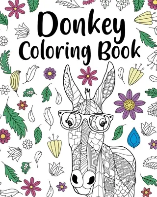Kolorowanka z osiołkiem - Donkey Coloring Book