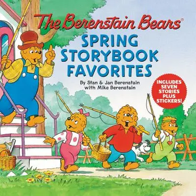 Misie Berenstain - wiosenne ulubione opowiadania [z naklejkami] - The Berenstain Bears Spring Storybook Favorites [With Stickers]