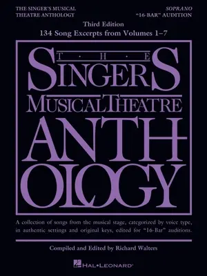 The Singer's Musical Theatre Anthology - 16-Bar” Audition from Volumes 1-7: Wydanie sopranowe” - The Singer's Musical Theatre Anthology - 16-Bar