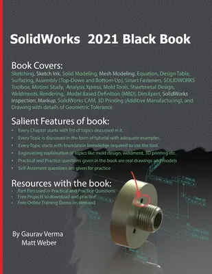 SolidWorks 2021 Czarna książka - SolidWorks 2021 Black Book