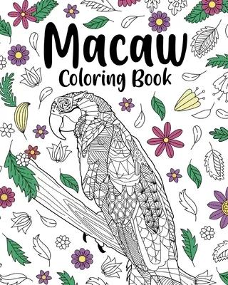 Kolorowanka z makolągwą - Macaw Coloring Book