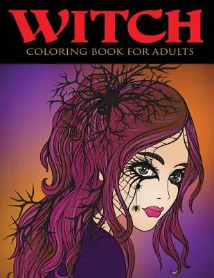 Kolorowanka czarownica dla dorosłych - Witch Coloring Book for Adults