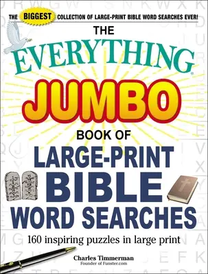 The Everything Jumbo Book of Large-Print Bible Word Searches: 160 inspirujących łamigłówek w dużym druku - The Everything Jumbo Book of Large-Print Bible Word Searches: 160 Inspiring Puzzles in Large Print