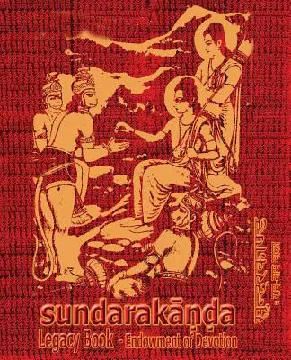 Sundara-Kanda Legacy Book - Dar oddania: Ozdób ją swoimi Rama Namas i podaruj komuś, kogo kochasz. - Sundara-Kanda Legacy Book - Endowment of Devotion: Embellish it with your Rama Namas & present it to someone you love