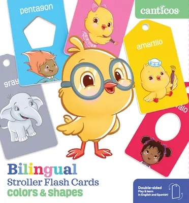 Bilingual Stroller Flash Cards: Kolory i kształty - Bilingual Stroller Flash Cards: Colors & Shapes