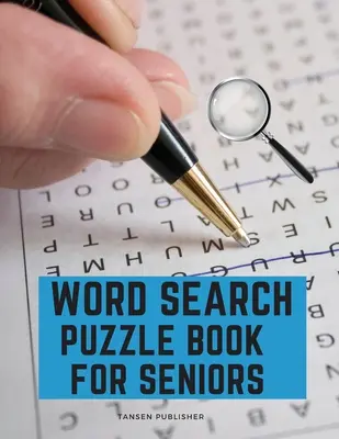 Książka z łamigłówkami dla seniorów - Wordsearch Puzzle Book for Seniors