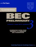 Cambridge Bec Preliminary 3 Książka ucznia z odpowiedziami - Cambridge Bec Preliminary 3 Student's Book with Answers
