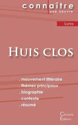 Huis clos Jean-Paul Sartre (pełna analiza literacka i streszczenie) - Fiche de lecture Huis clos de Jean-Paul Sartre (Analyse littraire de rfrence et rsum complet)