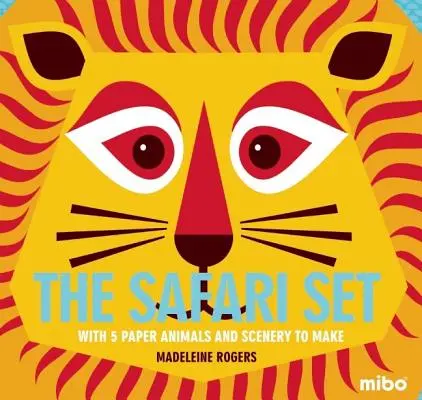 Zestaw Safari: Z 5 papierowymi zwierzętami i scenerią do wykonania - The Safari Set: With 5 Paper Animals and Scenery to Make