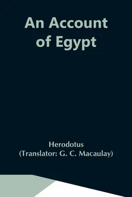 Historia Egiptu - An Account Of Egypt