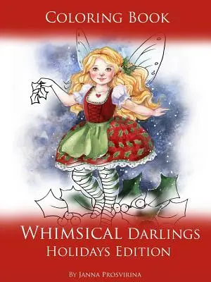 Kolorowanka Whimsical Darlings Wydanie świąteczne - Coloring Book Whimsical Darlings Holidays Edition