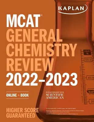 MCAT General Chemistry Review 2022-2023: Online + Książka - MCAT General Chemistry Review 2022-2023: Online + Book