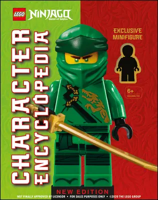 Nowa edycja encyklopedii postaci Lego Ninjago: Z wyjątkową minifigurką Lego Nya z przyszłości - Lego Ninjago Character Encyclopedia New Edition: With Exclusive Future Nya Lego Minifigure