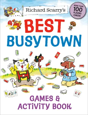 Najlepsze gry i zabawy w Busytown Richarda Scarry'ego - Richard Scarry's Best Busytown Games & Activity Book