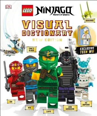 Nowy słownik wizualny Lego Ninjago: Z wyjątkową minifigurką Teen Wu [z zabawką] - Lego Ninjago Visual Dictionary, New Edition: With Exclusive Teen Wu Minifigure [With Toy]