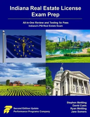 Przygotowanie do egzaminu na licencję Indiana Real Estate: Wszystko w jednym przeglądzie i testach, aby zdać egzamin PSI z nieruchomości w stanie Indiana - Indiana Real Estate License Exam Prep: All-in-One Review and Testing to Pass Indiana's PSI Real Estate Exam