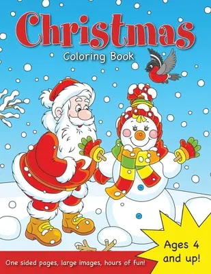 Świąteczna kolorowanka dla dzieci w wieku 4-8 lat! - Christmas Coloring Book for Kids Ages 4-8!