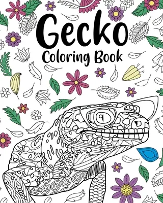 Kolorowanka z gekonem - Gecko Coloring Book