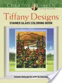 Kolorowanka z witrażami Creative Haven Tiffany Designs - Creative Haven Tiffany Designs Stained Glass Coloring Book