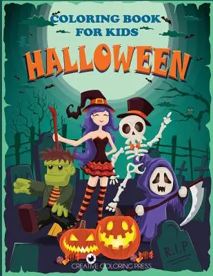 Kolorowanka na Halloween dla dzieci - Halloween Coloring Book for Kids