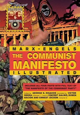 Manifest Komunistyczny Ilustrowany: Wszystkie cztery części - The Communist Manifesto Illustrated: All Four Parts