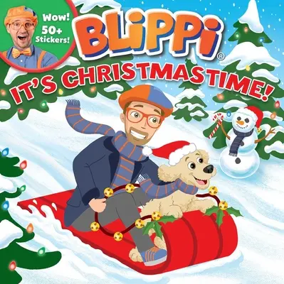 Blippi: Boże Narodzenie! [Z naklejkami] - Blippi: It's Christmastime! [With Stickers]