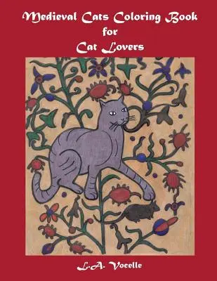 Średniowieczne koty - kolorowanka dla miłośników kotów - Medieval Cats Coloring Book for Cat Lovers