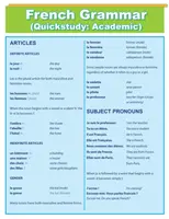Gramatyka francuska: szybka nauka akademicka - French Grammar: Quick Study Academic