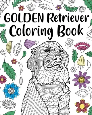 Kolorowanka Golden Retriever - Golden Retriever Coloring Book