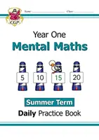 Nowy KS1 Mental Maths Daily Practice Book: Rok 1 - semestr letni - New KS1 Mental Maths Daily Practice Book: Year 1 - Summer Term