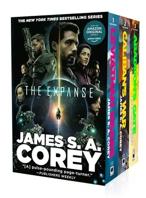 The Expanse Boxed Set w twardej oprawie: Leviathan Wakes, Caliban's War, Abaddon's Gate: Teraz oryginalny serial Prime - The Expanse Hardcover Boxed Set: Leviathan Wakes, Caliban's War, Abaddon's Gate: Now a Prime Original Series