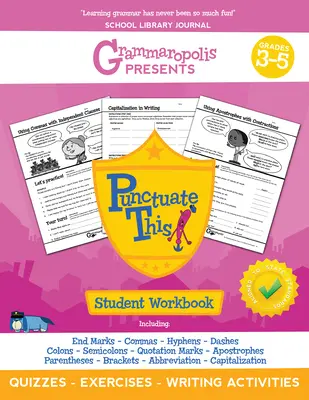 Zeszyt ćwiczeń z interpunkcji, klasy 3-5 - The Punctuation Workbook, Grades 3-5