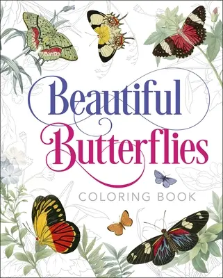 Kolorowanka z pięknymi motylami - Beautiful Butterflies Coloring Book