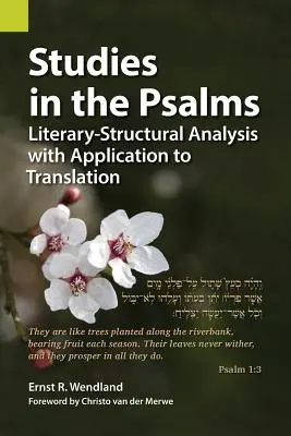 Studies in the Psalms: Analiza literacko-strukturalna z zastosowaniem do tłumaczenia - Studies in the Psalms: Literary-Structural Analysis with Application to Translation