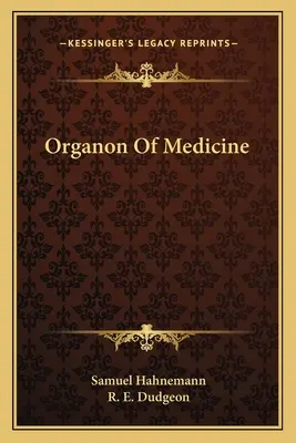 Organon of Medicine