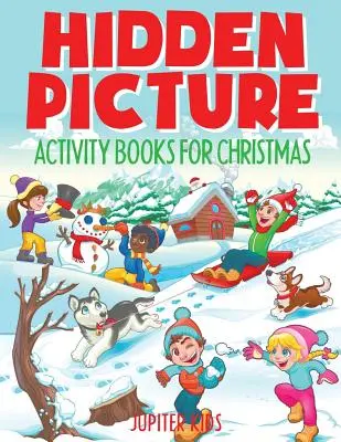 Książki z ukrytymi obrazkami na Boże Narodzenie - Hidden Picture Activity Books for Christmas