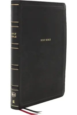 Nkjv, Deluxe End-Of-Verse Reference Bible, Personal Size Large Print, Leathersoft, Black, Red Letter Edition, Comfort Print: Pismo Święte, Nowa Wersja Króla Jakuba - Nkjv, Deluxe End-Of-Verse Reference Bible, Personal Size Large Print, Leathersoft, Black, Red Letter Edition, Comfort Print: Holy Bible, New King Jame