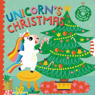 Święta jednorożca: Zakręć kołami, by poczuć świąteczną zabawę! - Unicorn's Christmas: Turn the Wheels for Some Holiday Fun!
