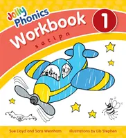 Jolly Phonics Workbook 1 - in Precursive Letters (brytyjskie wydanie angielskie) - Jolly Phonics Workbook 1 - in Precursive Letters (British English edition)