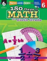 180 dni matematyki dla szóstoklasisty: Ćwicz, oceniaj, diagnozuj - 180 Days of Math for Sixth Grade: Practice, Assess, Diagnose