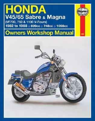 Honda V45/65 Sabre i Magna - instrukcja warsztatowa dla właścicieli: (Vf700, 750 i 1100 V-Fours) 1982-1988 - Honda V45/65 Sabre and Magna Owners Workshop Manual: (Vf700, 750 & 1100 V-Fours) 1982 to 1988